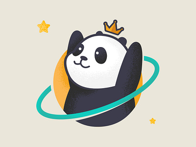 Let's call him Lee. animal art branding design graphic design icon illustration internet logo panda vector