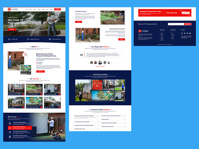 Cleaning design graphic design ui ux we web website