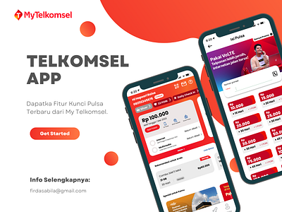 MyTelkomsel Apps - UI/UX Design Case Study by Hapsari Raisa on Dribbble