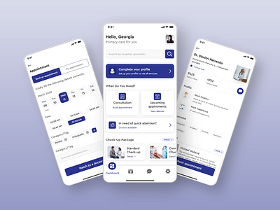 Telemedicine UI/UX app design ui ux