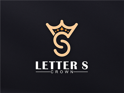 LETTER S CROWN LOGO branding design graphic design illustration logo motion graphics typography ui ux vector