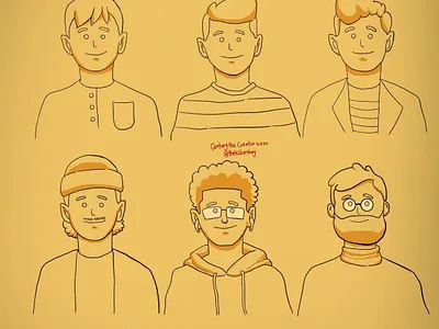 Profile exploration character design design digitalart illustration