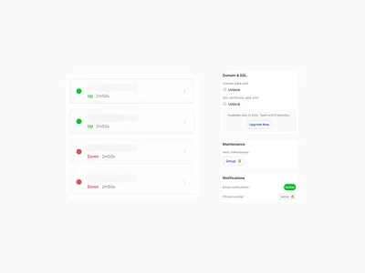 Empty state and Sidebar components app branding components design graphic design illustration landing page ui vector