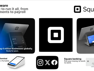 Square Bento Grid branding design graphic design illustration logo typography ui ux vector