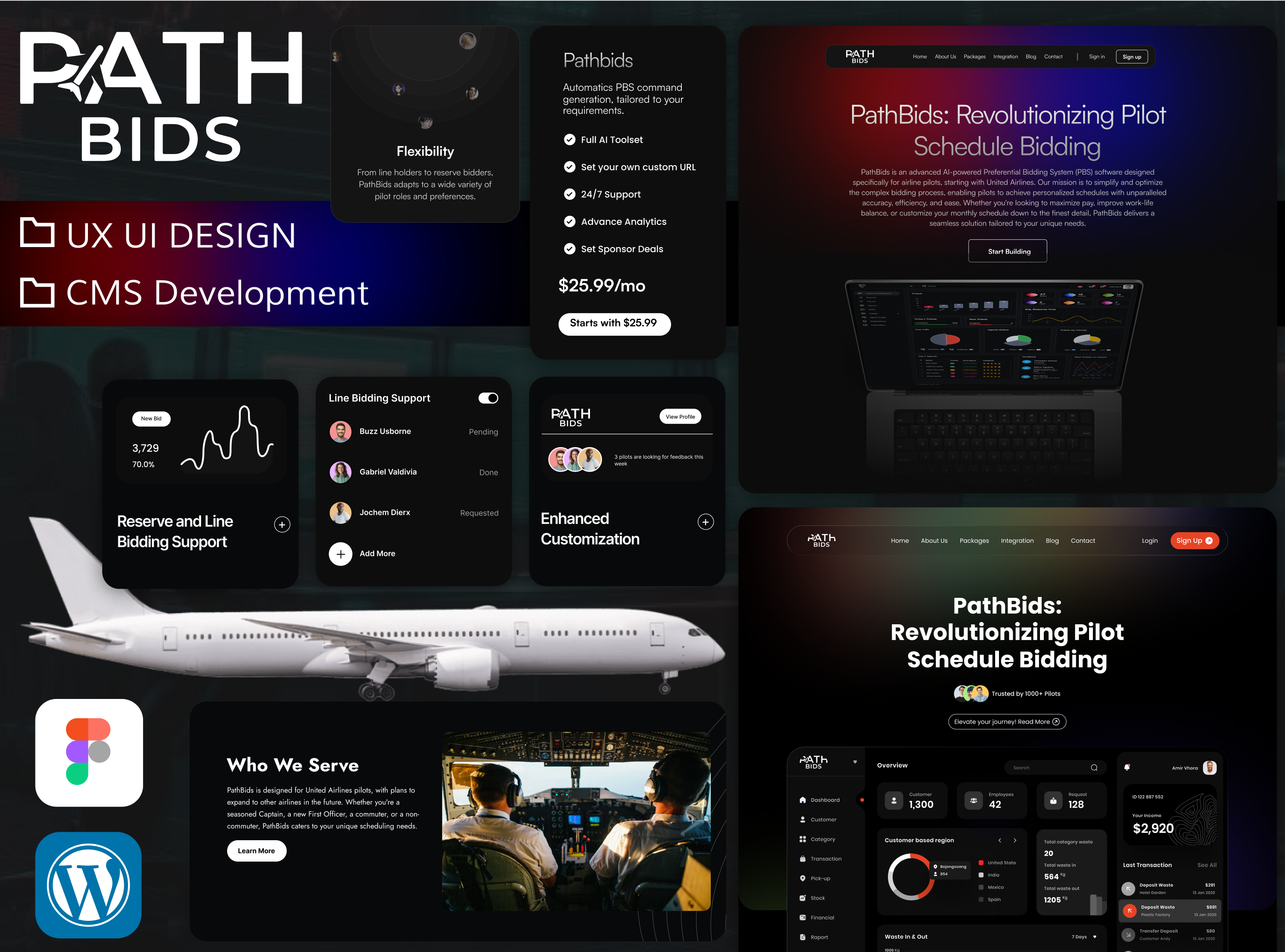 Example of Custom Web Design & Development