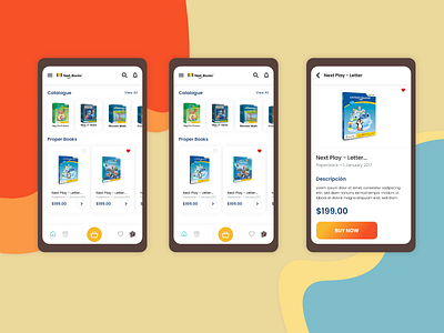 Online Books App android android app design mobile app ui