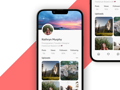 Daily UI Design Challenge | User Profile | Day 06 006 06 6 app application challenge daily dailyuichallenge design figma profile ui uiux user user profile app ux