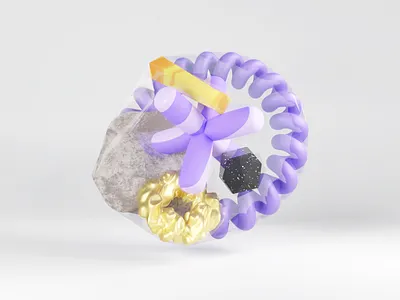 Personal Project - Plastic Wrap / Abstract 3D Shapes 3d 3d form 3d shape abstract blender blender cycles branding creative design graphic design illustration logo motion graphics personal project plastic wrap render ui