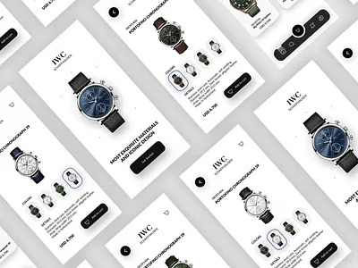 IWC design figma graphic design ui ux