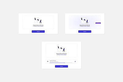 Files upload - DAILY UI 31 adobe adobexd daily ui dailyui dailyui31 design file upload ui uidesign