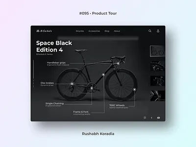 DailyUI 095 - Product Tour cycle ui daily ui challenge dailyui dailyui challenge dailyui day 95 day 95 dailyui design inspiration ecommerce website illustration latest ui trends logo product tour product tour 095 product tour ui real estate web ui rushabh koradia ui design ui inspiration web app ui web ui