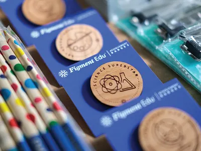 Wood Achievement Badges achievement badge badge classroom education laser laser cut laser engraved reward student learning