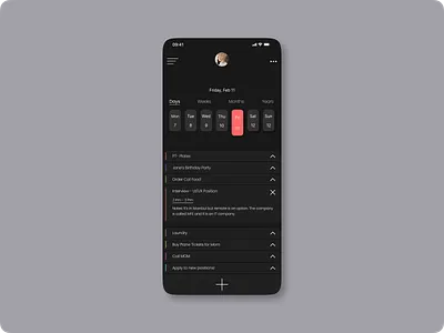 To Do List - #Dailyui 042 042 42 app appdesign challenge dailyui dailyuichallenge design interface todo todolist todolistinterface ui userexperience userinterface ux web webdesign