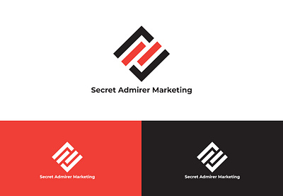 Secret Admirer Marketing branding design graphic design illustration logo vector