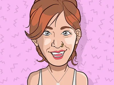 Avatar design based on a photo avatar avatars branding character design identity illustration portrait