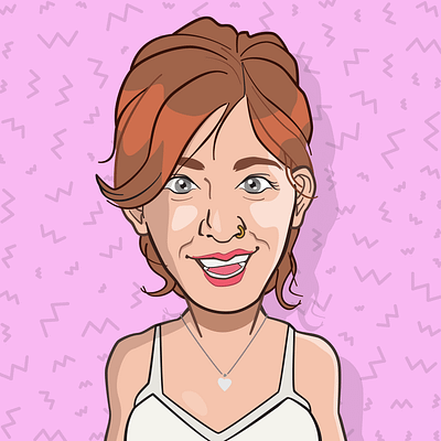 Avatar design based on a photo avatar avatars branding character design identity illustration portrait