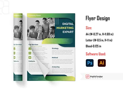 Flyer Design corporate corporate flyer design creative creative flyer design flyer flyer design graphic design minimalist modern flyer design