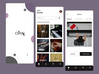 Musical App app dailyui design music ui ux