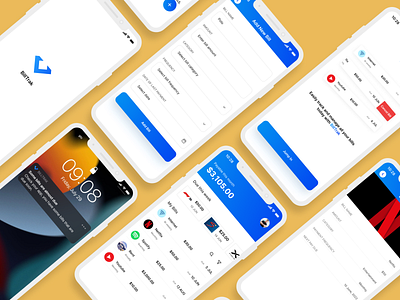 BillTrak alert app bills design design app finance ios nigeria notification track ui ux