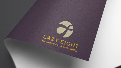 Lazy Eight Logo branding graphic design logo