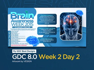 GDC 8.0 Best Designs branding design ecard flyer graphic design poster