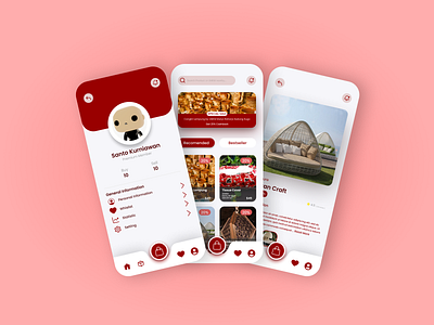 Mobile App - MojokertoMbakul app design landingpage mobile app ui ui design