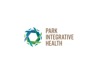 Park Integrative Health Logo branding clinic design graphic design health health care logo logotype massage mental health nutrition wellness wordmark