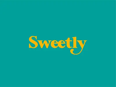 Sweetly Logo branding design graphic design home logo real estate wordmark