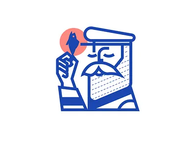 Anchovy Captain design diseño de logo diseño plano illustration logo logo logodesign design logodesign design brand marca tipografía