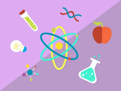 Laboratory graphic design illustration vector
