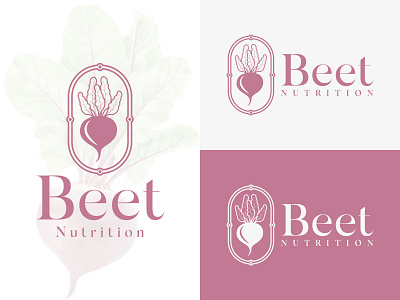 Beet Nutrition Logo | Natural | Simple | Minimal | Flat | Modern beet brand identity colorful logo cooking design dribbble flat food graphic design health leaf logo minimal modern logo natural sterngd sugar beet tree vector vegetable