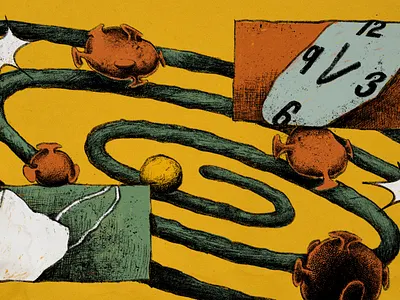 Member thread: Ch-ch-changes calm doist editorial illustration productivity todoist twist