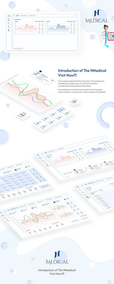 Hospital Ventilator Online admin panel atik gohel coupon restaurant ui ventilator website design