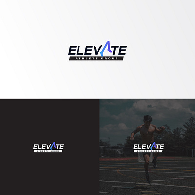 ELEVATE ATHLETE athlete elevate fitness logo