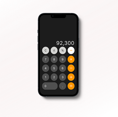 UI Design Challenge - Calculator Day 4 app design ui