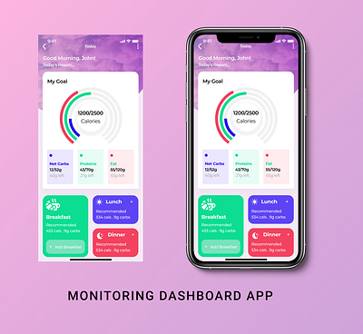 UI Design Challenge - Monitoring Dashboard Day 18 app design ui