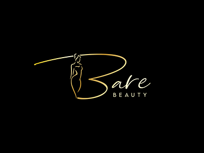 Bare Beauty 2d logo aesthetic logo beauty logo botanical logo boutique logo branding cosmetic logo creative logo elegent logo eyelash logo fashion logo golden logo graphic design icon logo illustration logo luxury logo picyorial logo skincare logo ui