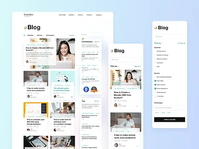 Corporate Website blog branding company contributions design ideas insights it itcompany tips ui ux web webdesign website