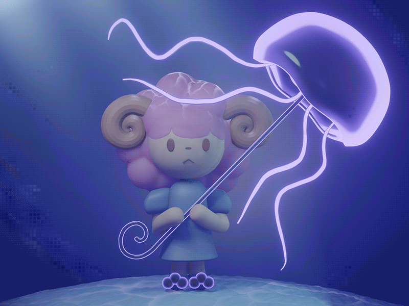 Kawaii Character Creation in 3D with Blender - loreatus 3d 3d character 3d design 3d illustration anime blender character design cute graphic design kawaii lowpoly render yumekawaii