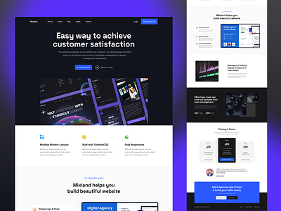 CRM Web UI Design app branding creative agency creative landing page crm website design figma design landing page medical ui ui uiux ux website design