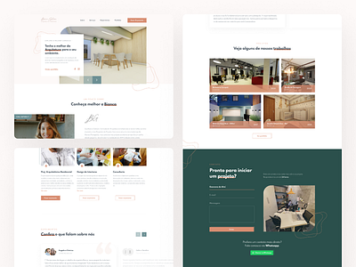 Bianca Galvani | Website clean design design interface mobile ui user experience ux