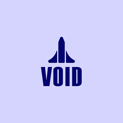 VOID spacecraft company logo design branding design graphic design illustration logo typography vector