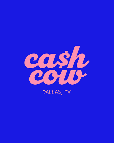 Cash Cow: Brand Development bar brand brand development brand strategy branding design graphic design hospitality illustration logo logo design restaurant vector