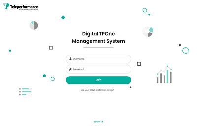 Digital TPOne - Log UI design figma ui web design website