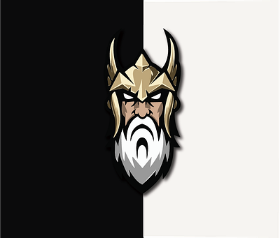 ODIN animation character designer design graphic design logo character logo maker odin vector illustration