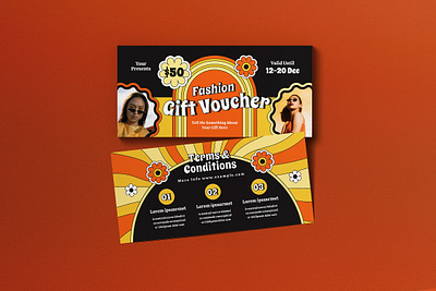 Groovy Fashion Gift Voucher graphicook studio groovy groovy style