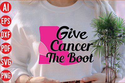 Give cancer the boot 3d animation branding design give cancer the boot graphic design illustration logo motion graphics ui vector