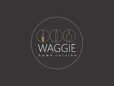 Waggie Home Cuisine Logo business graphic design logo design