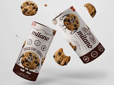 Concept Packaging Design For Milano brand identity branding conceptual cookie design dribbble graphic design imdesigns packaging packaging design unique