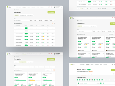 Green Our Planet web app app children clean design desktop environment green kids planet product schools table trees typography ui ux web web app